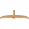 Ekena Millwork Bellingham Timber Gable Bracket, Western Red Cedar, 72"W x 30"H x 3 1/2"D x 5 1/2"F, 10/12 Pitch GBW072X30X0406BEL00SWR - alternate 4